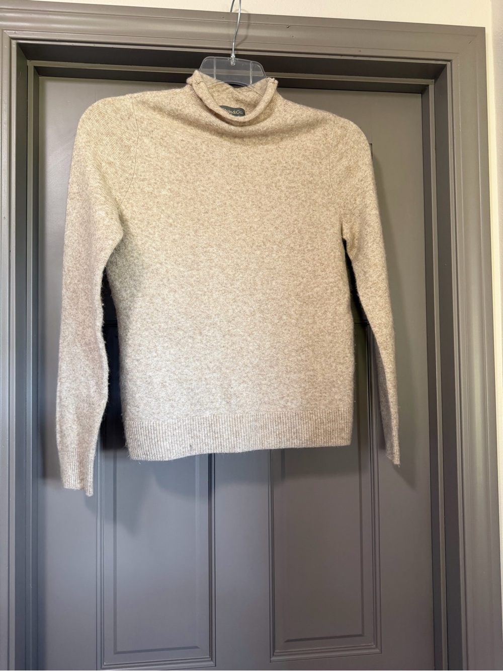 Style & Co. Neutral Beige Turtleneck Sweater XS